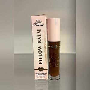 Brand New in Box- Too Faced Pillow Balm Lip Treatment - Hot Cocoa Kiss